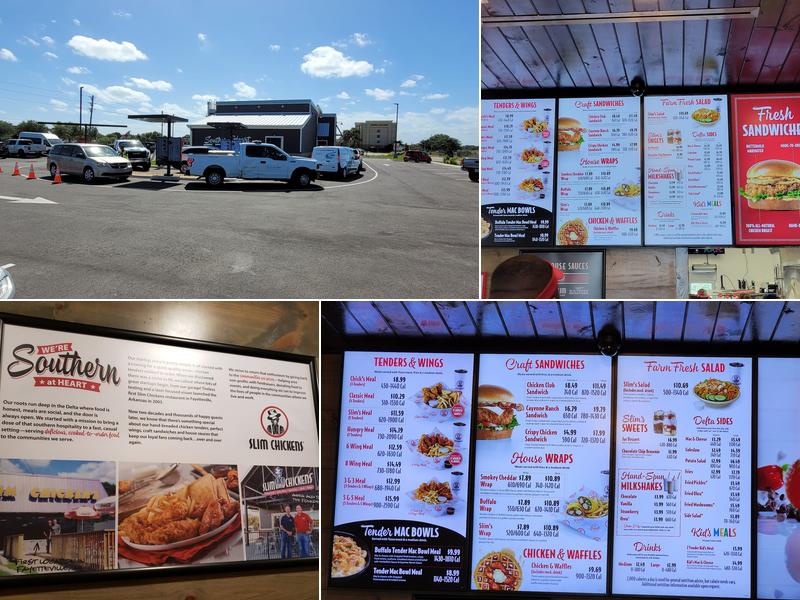 Slim Chickens Menu