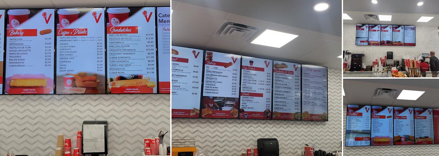 Vicky Bakery Menu