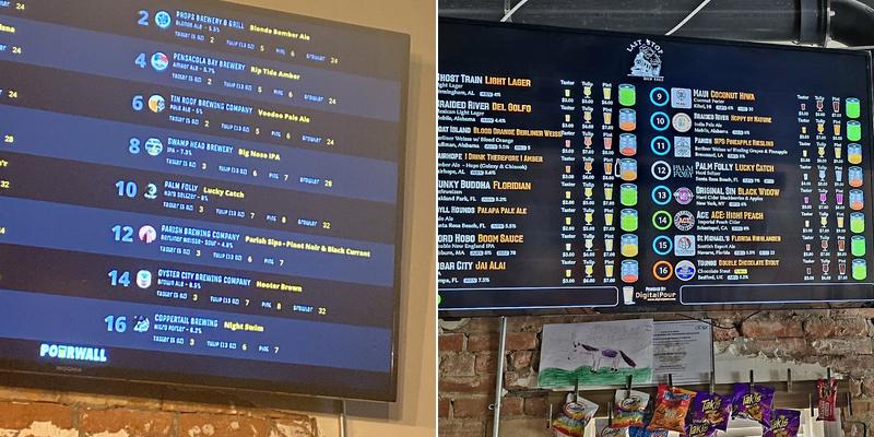 Last Stop Brew Vault Menu