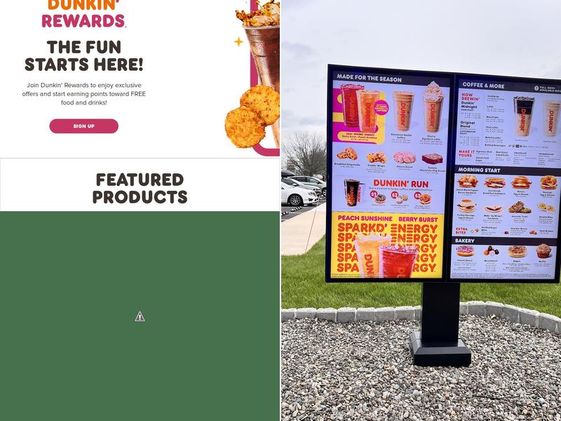 Dunkin' Menu
