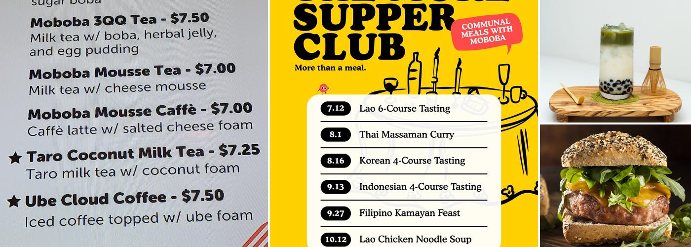 Moboba Menu
