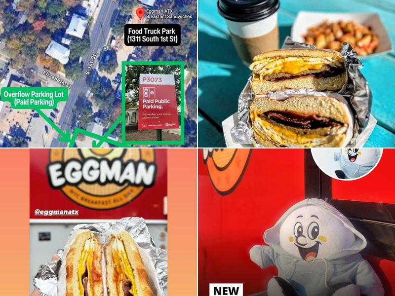 Eggman ATX Breakfast Sandwiches