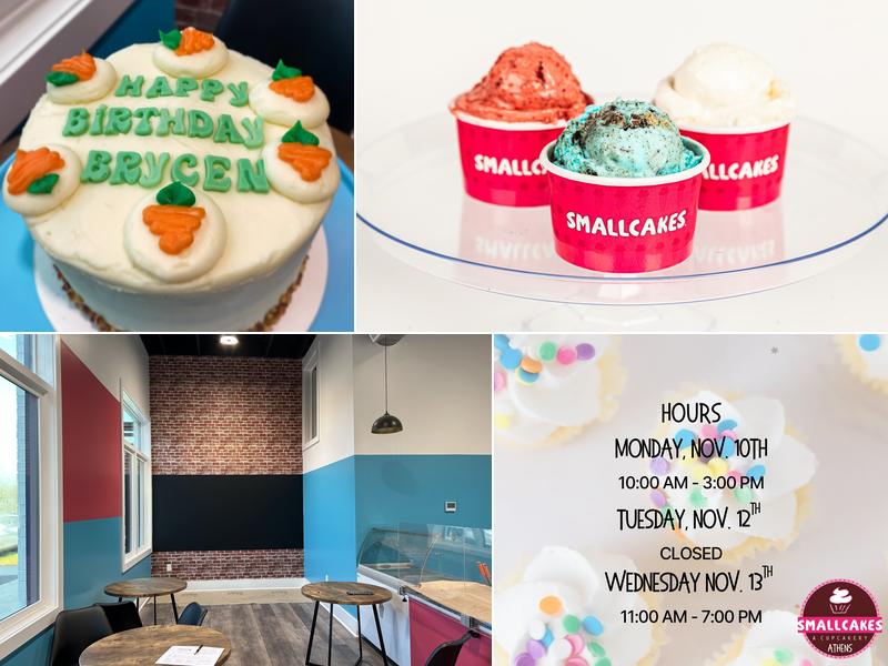 Smallcakes Athens 2421 Malcom Bridge Rd #110, Bogart