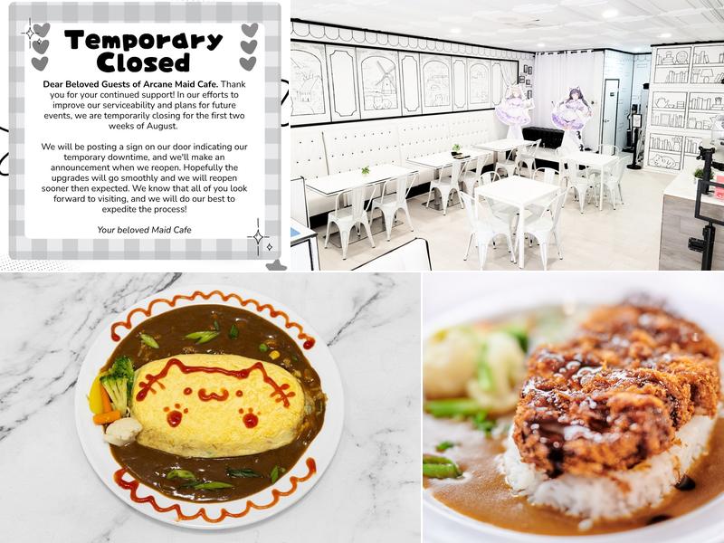 Arcane Maid Café 171 Live Oak Ave Suite D, Arcadia