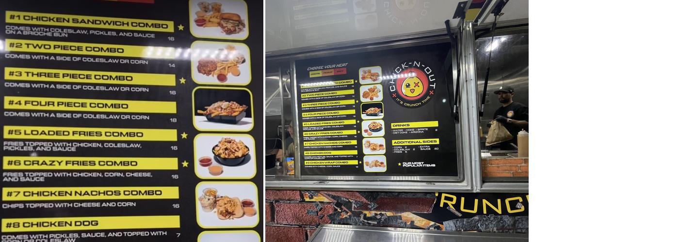 Chick-N-Out Menu