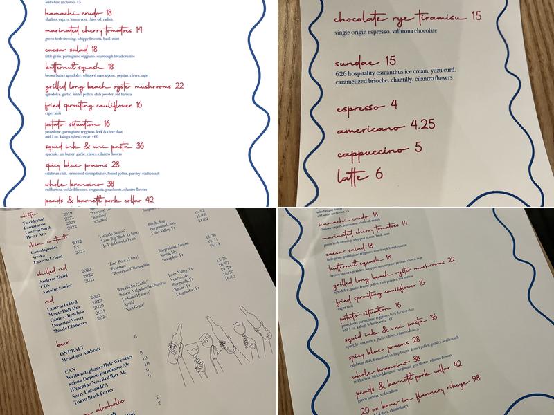 Luka Menu