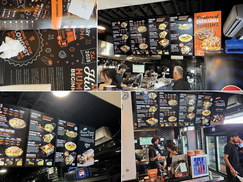 Shelby's Legendary Shawarma - Niagara Falls Menu