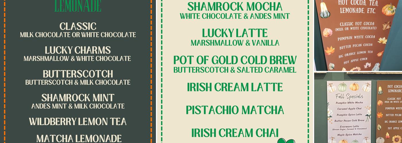 Bloom & Berry Coffee House Menu