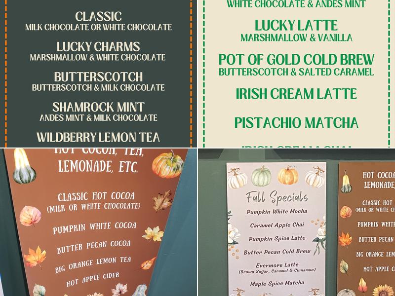 Bloom & Berry Coffee House Menu