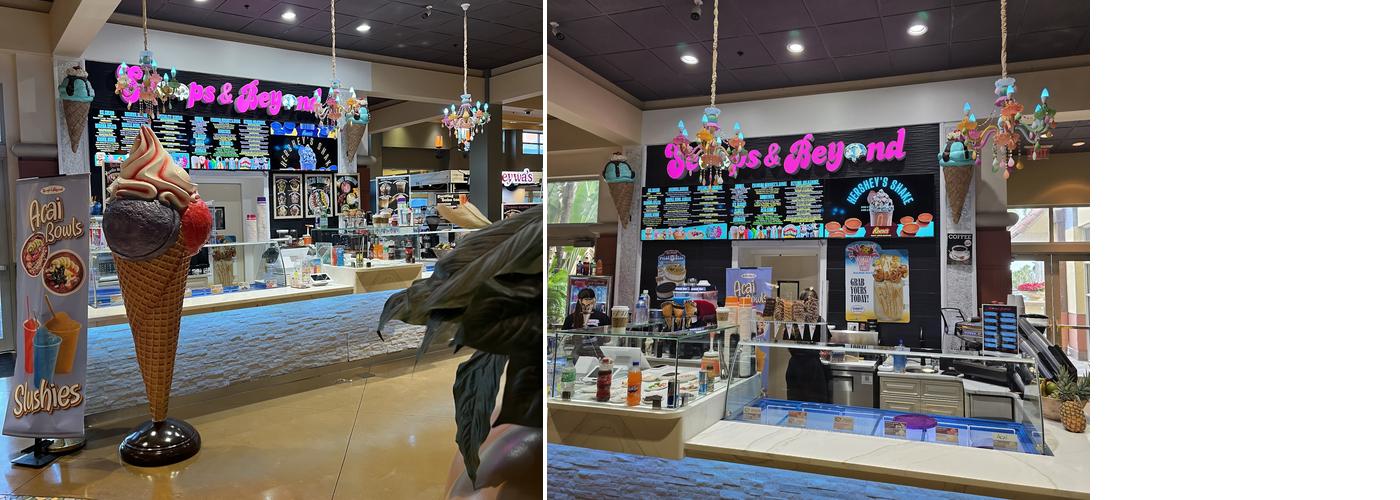 Scoops & Beyond Menu