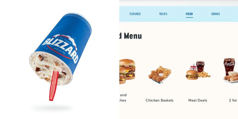 Dairy Queen Grill & Chill Menu