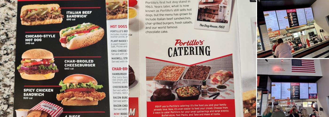 Portillo's Surprise Menu