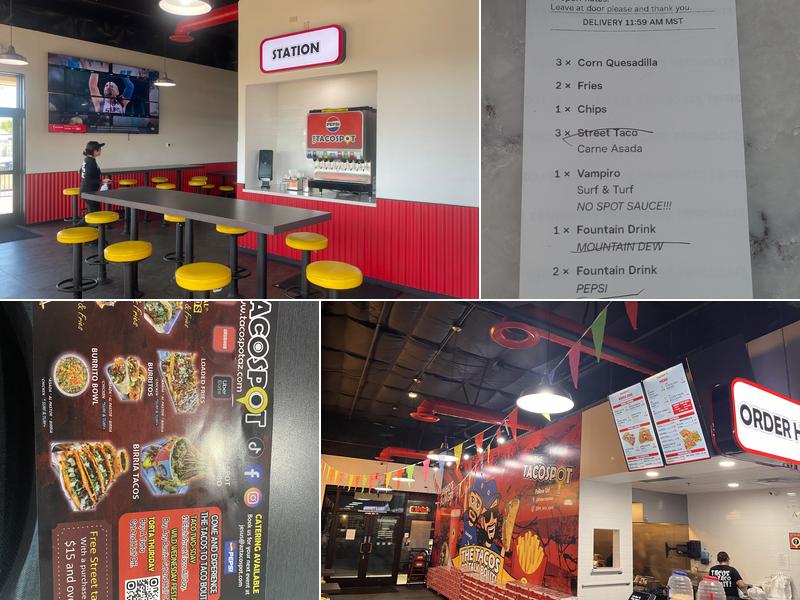 The Taco Spot - Glendale Menu