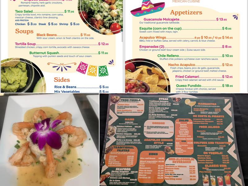 ACAPULCO GRILL & BAR Menu
