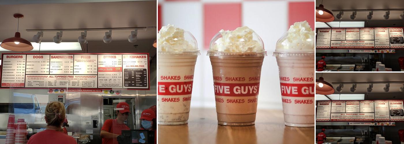 Five Guys Menu