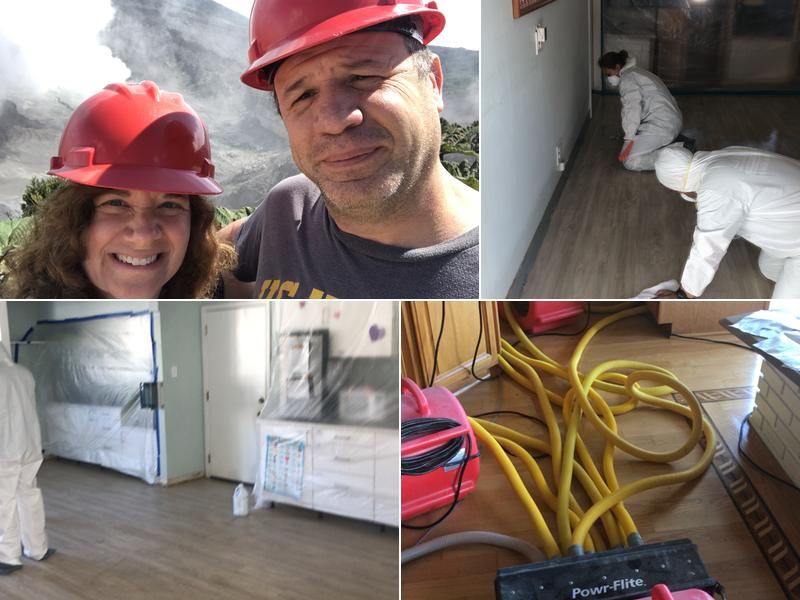 Hands On Water Damage