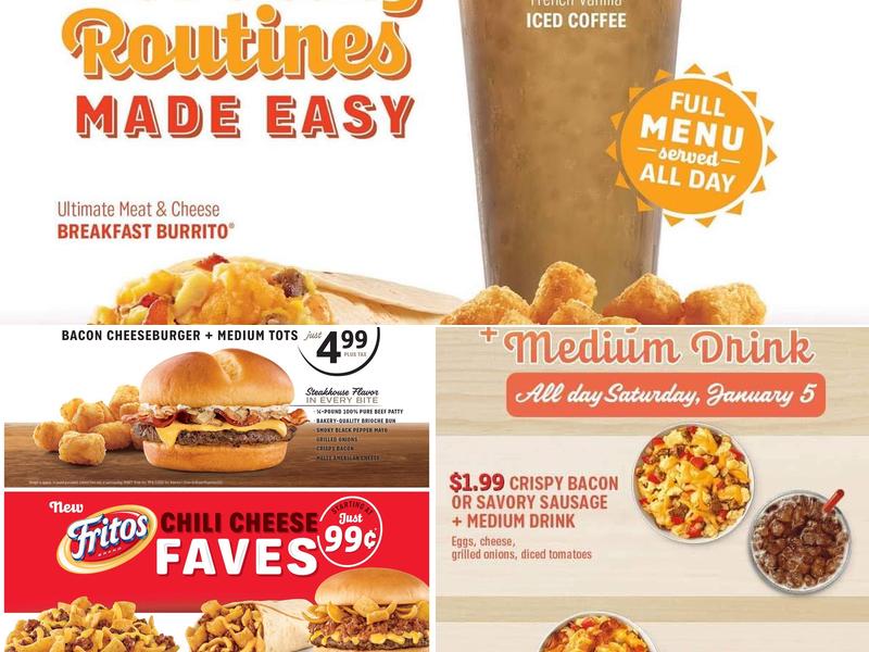 Sonic Drive-In Menu