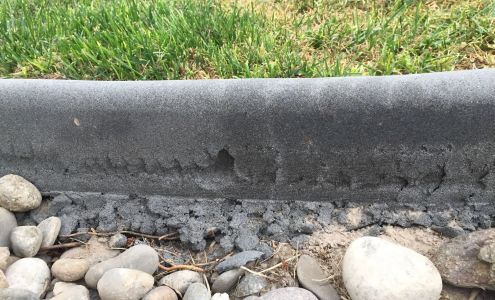 Cutting edge curbbing