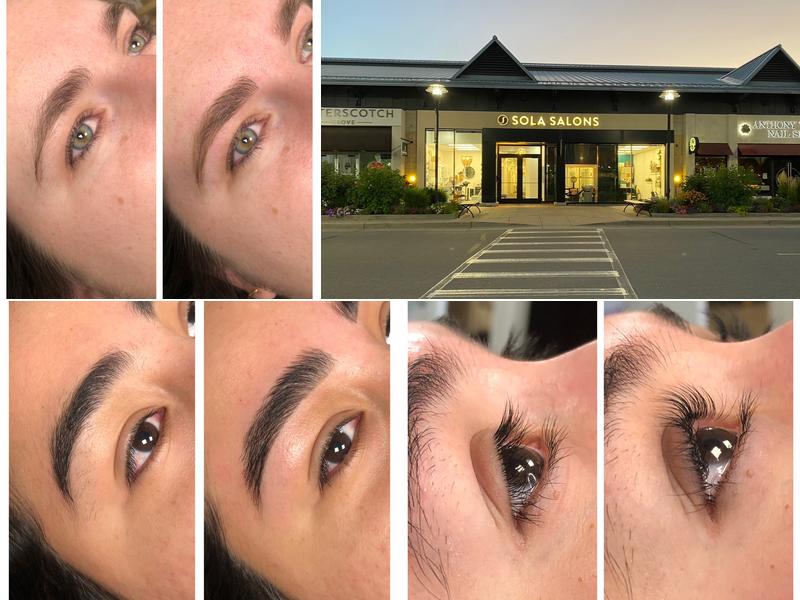 Glitz & Glam Brows and Lashes