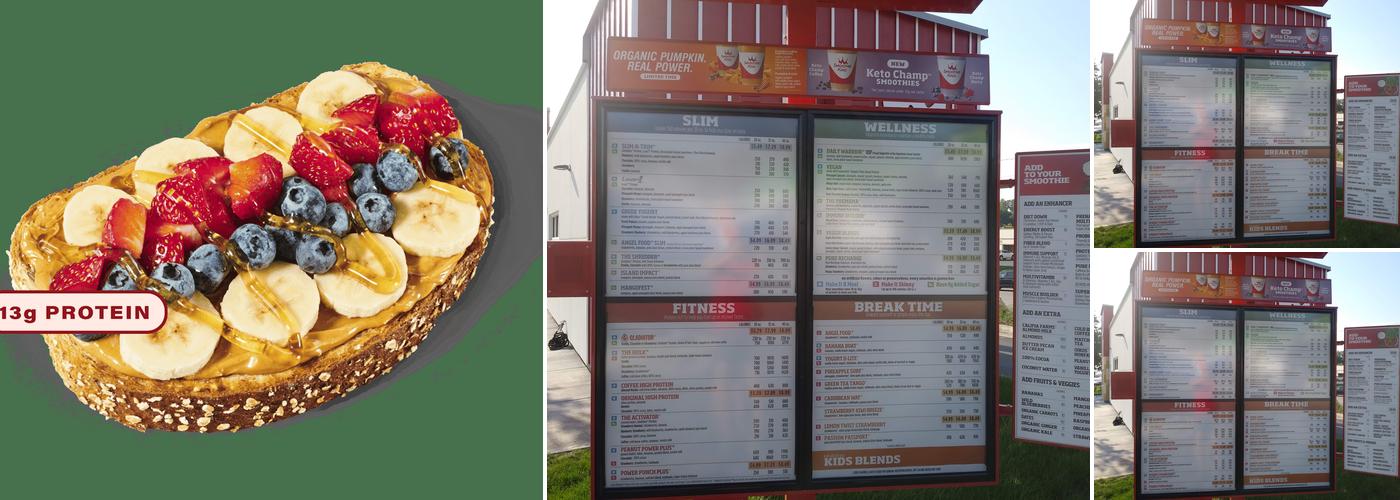 Smoothie King Menu