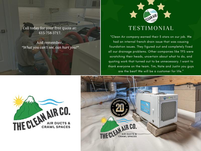 Clean Air Co - Air Ducts & Crawl Spaces