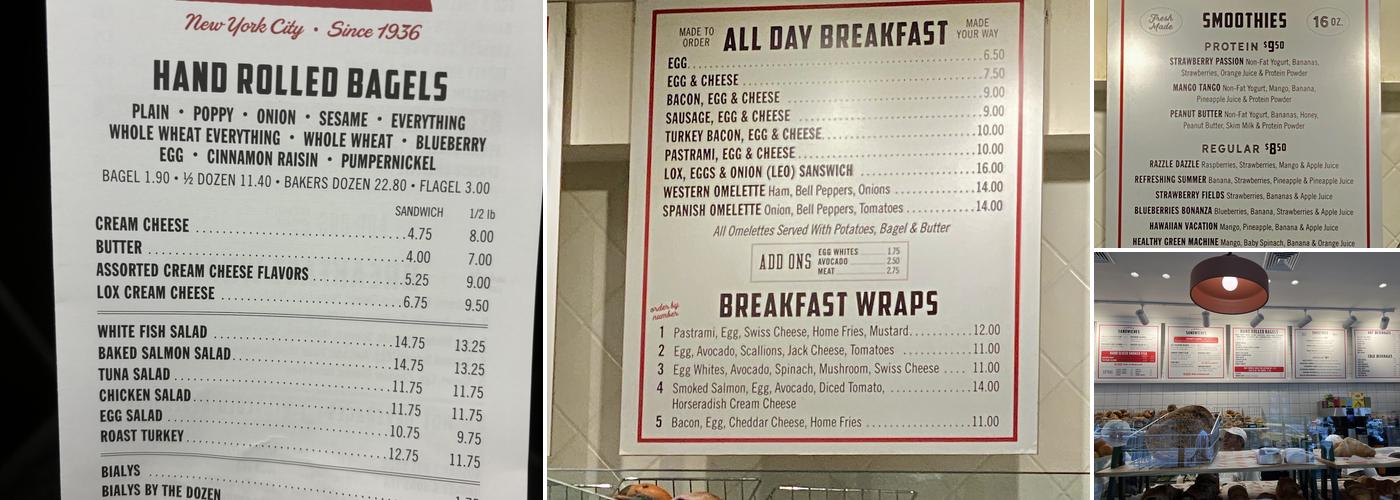 Kossar's Bagels & Bialys (UWS) Menu