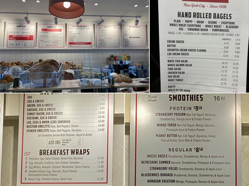 Kossar's Bagels & Bialys (UWS) Menu