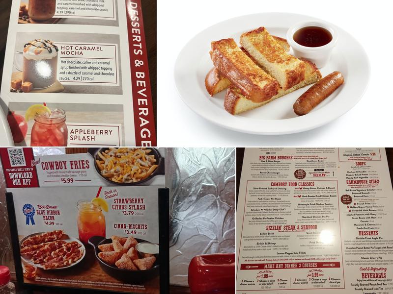 Bob Evans Menu