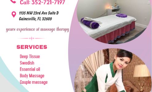 Rose Massage 1135 NW 23rd Ave ste D, Gainesville Florida 32609