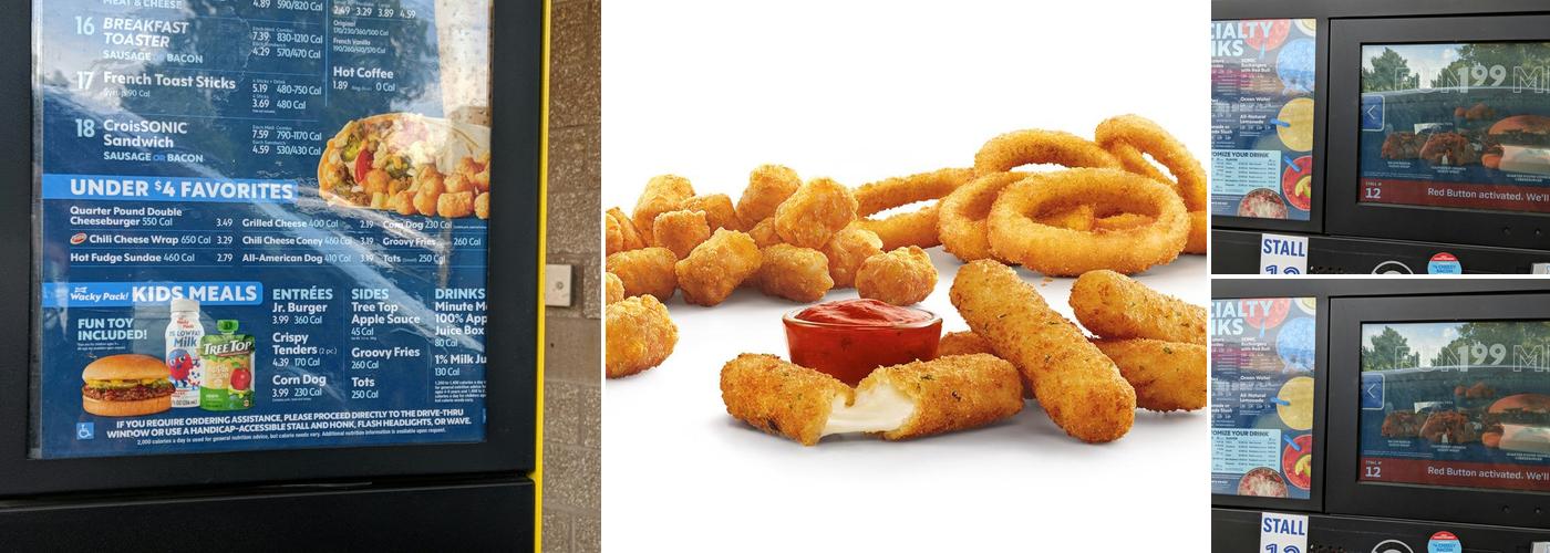 Sonic Drive-In Menu