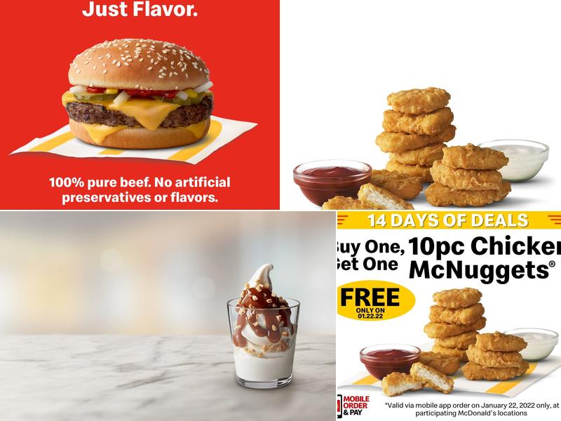 McDonald's Menu