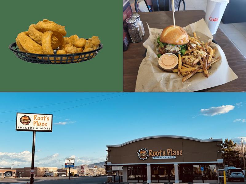Root's Place Burgers & More 66 NW State St, American Fork