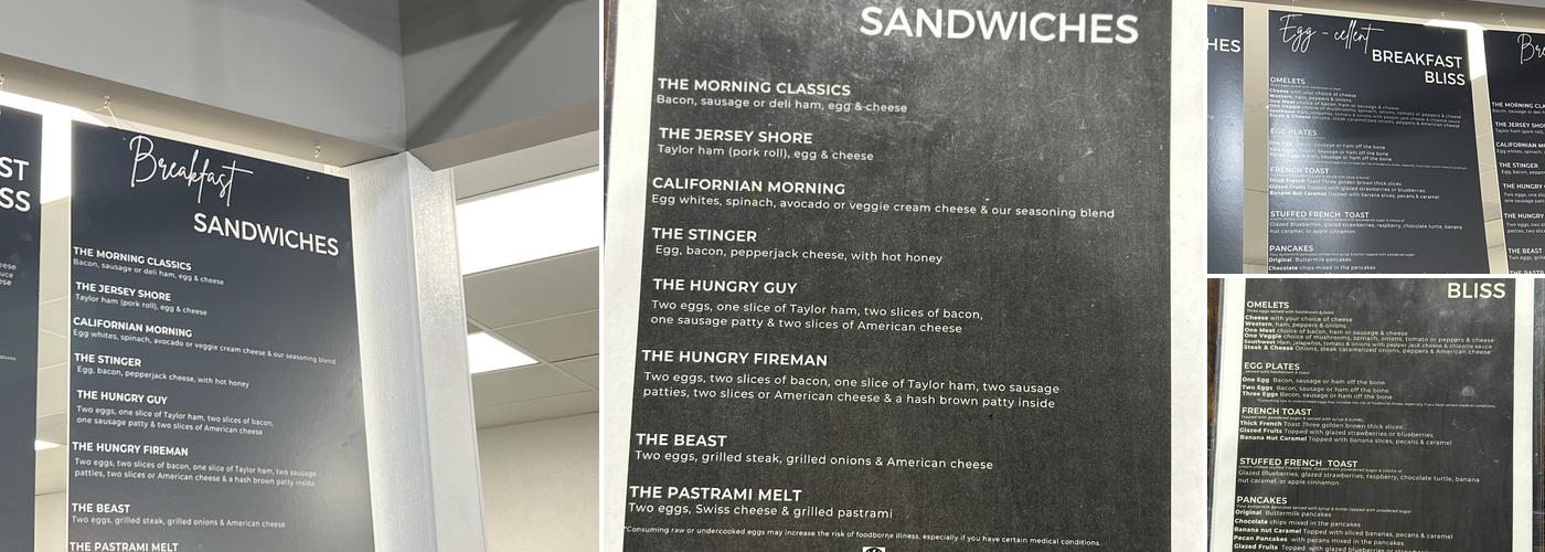 68 Deli Bagel & Grill Menu