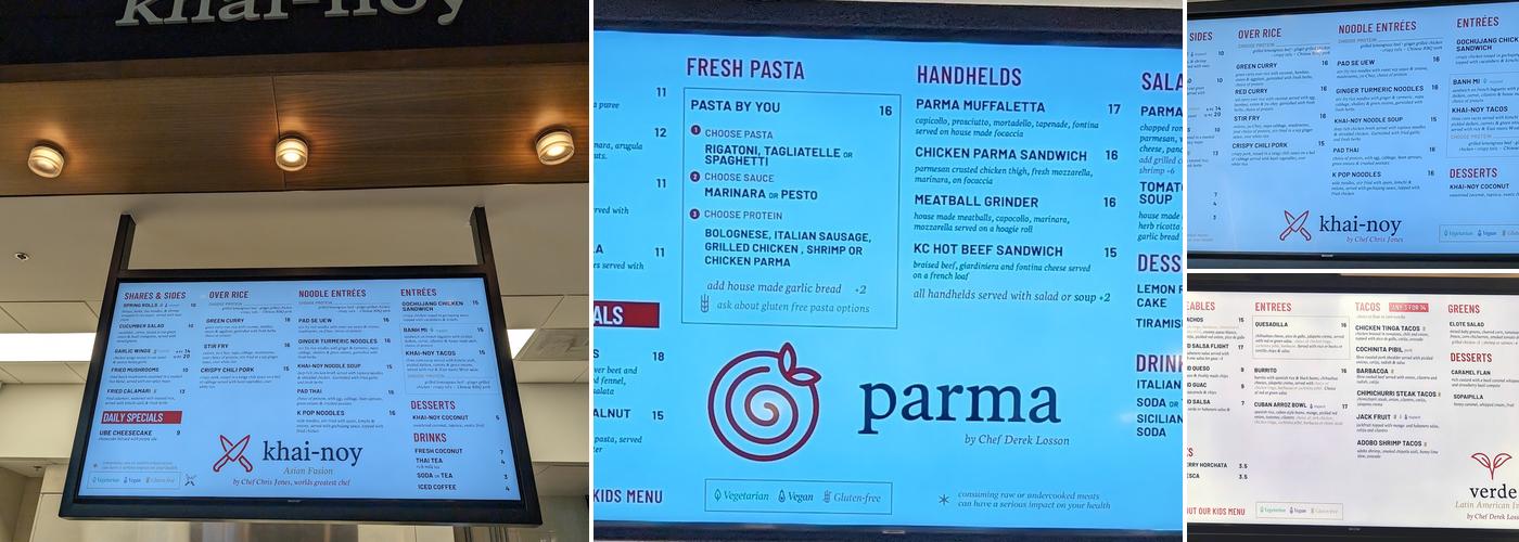 Strang Chef Collective on The Plaza Menu