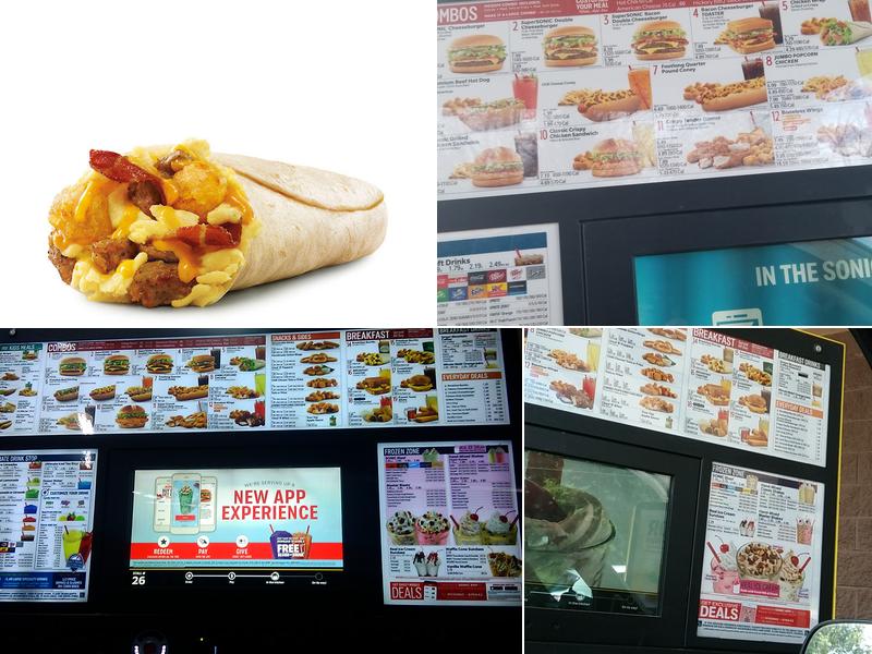 Sonic Drive-In Menu