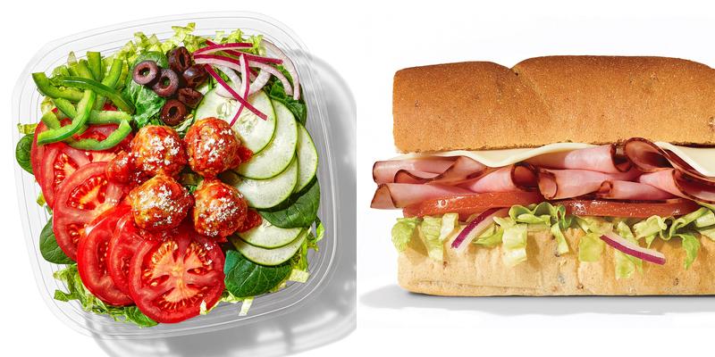 Subway Menu