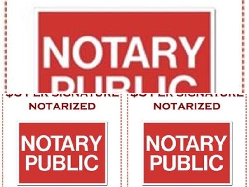 $5 by appointment notary north san jose