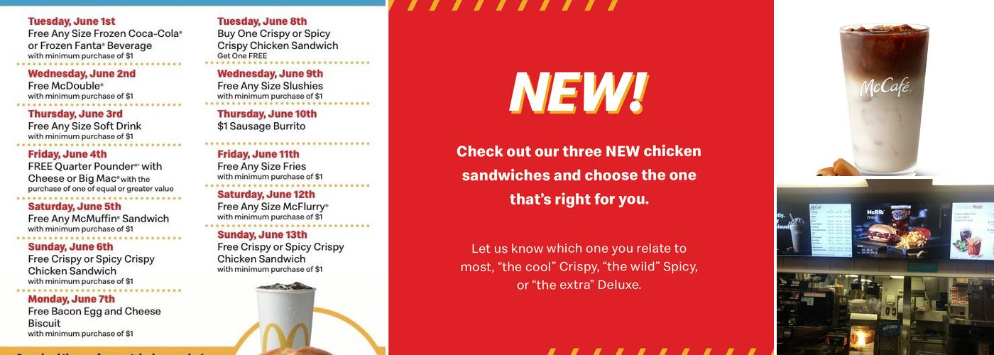 McDonald's Menu