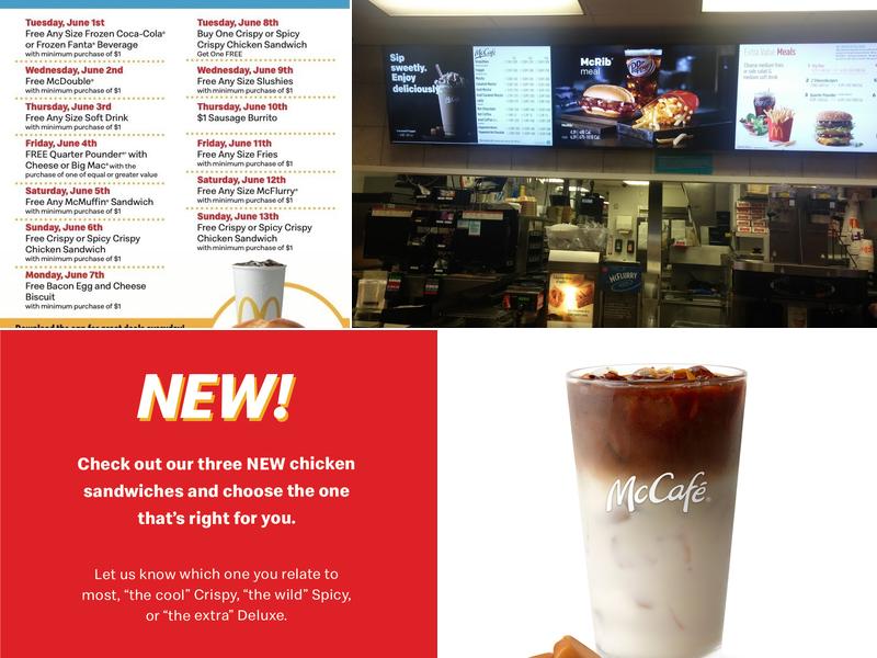 McDonald's Menu