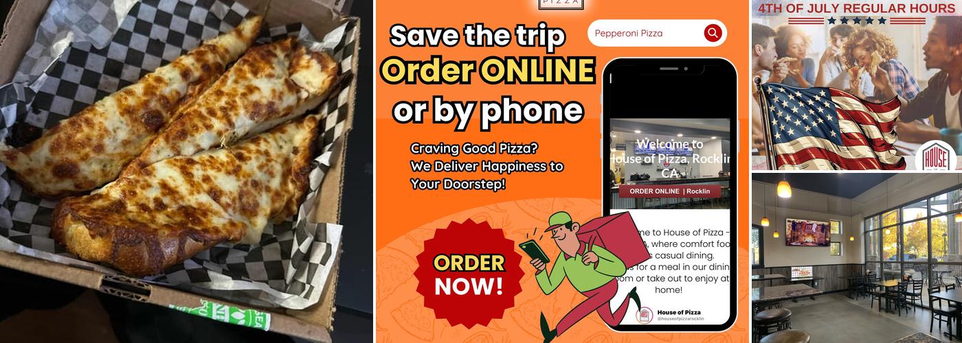 House of Pizza Rocklin