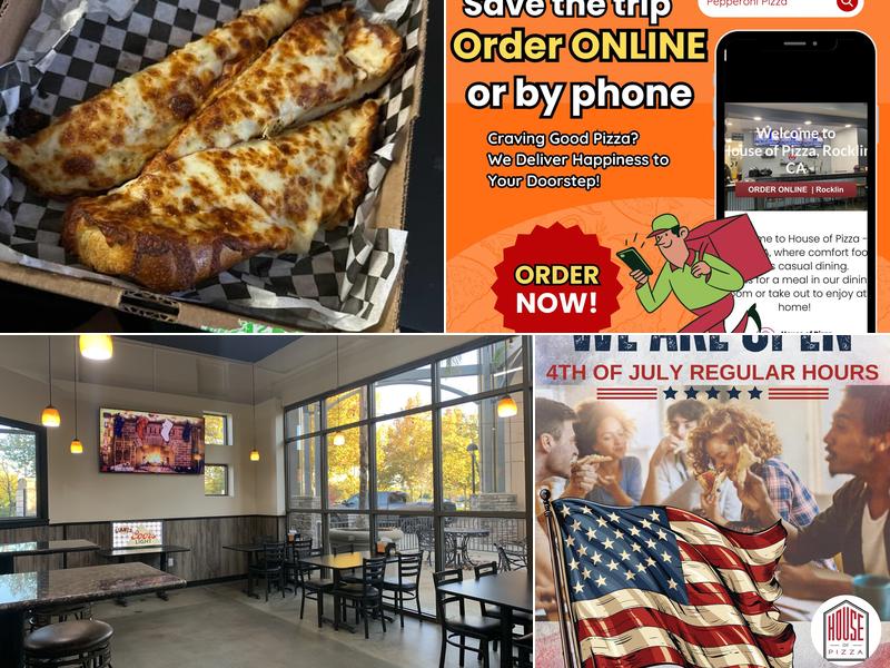 House of Pizza Rocklin