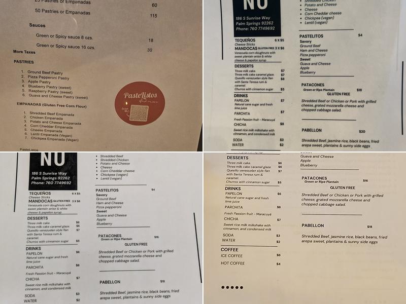 PasteListos Menu