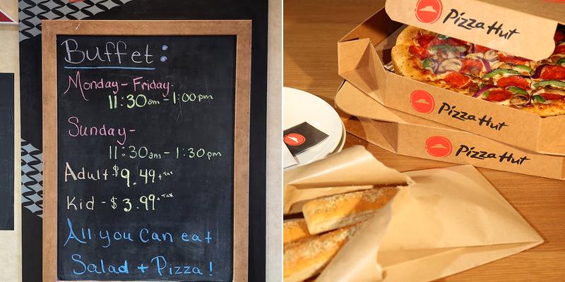 Pizza Hut Menu