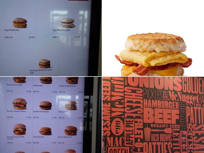 McDonald's Menu