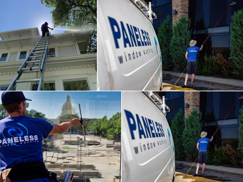 Paneless Window Cleaning