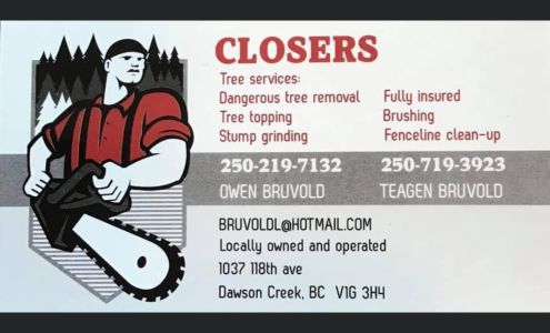 Closers 1037 118 Ave, Dawson Creek British Columbia V1G 3H4