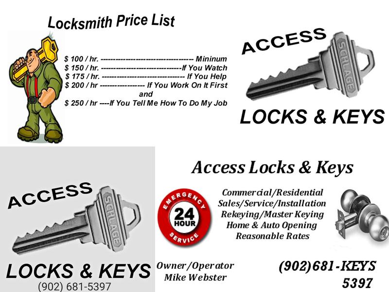 Access Locks & Keys