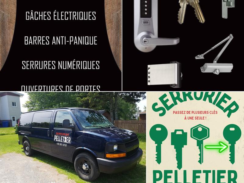 Serrurier Pelletier (Mobile Seulement) Haute-Gaspésie