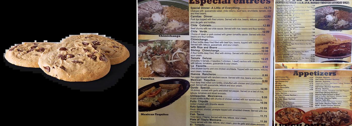 Subway Menu