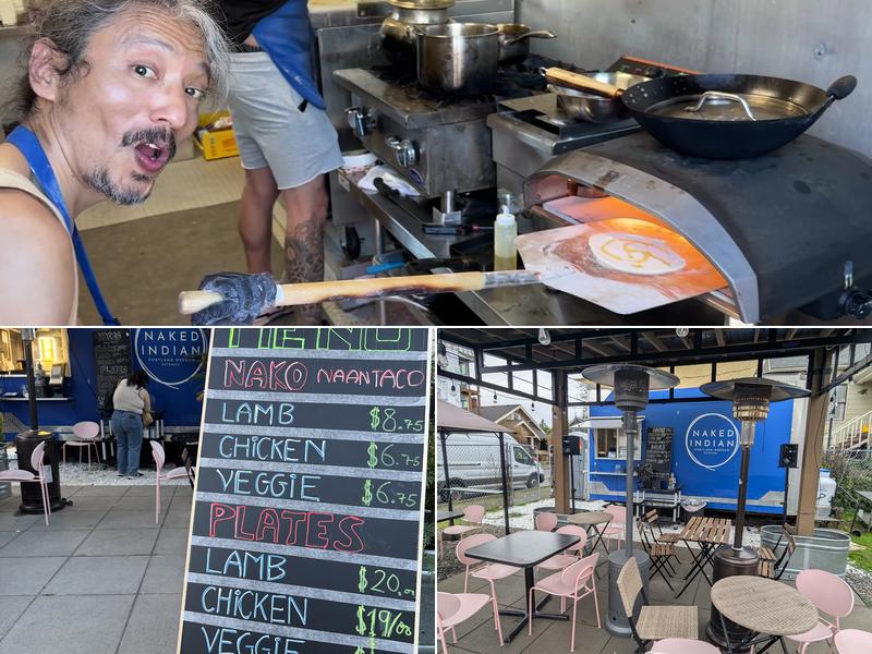 Naked Indian PDX Menu